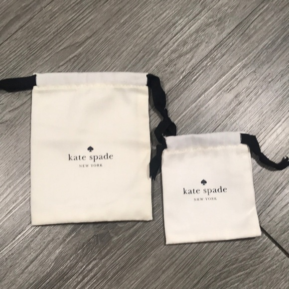 Kate Spade New Set of 2 Drawstring Jewelry Pouches - Picture 1 of 4
